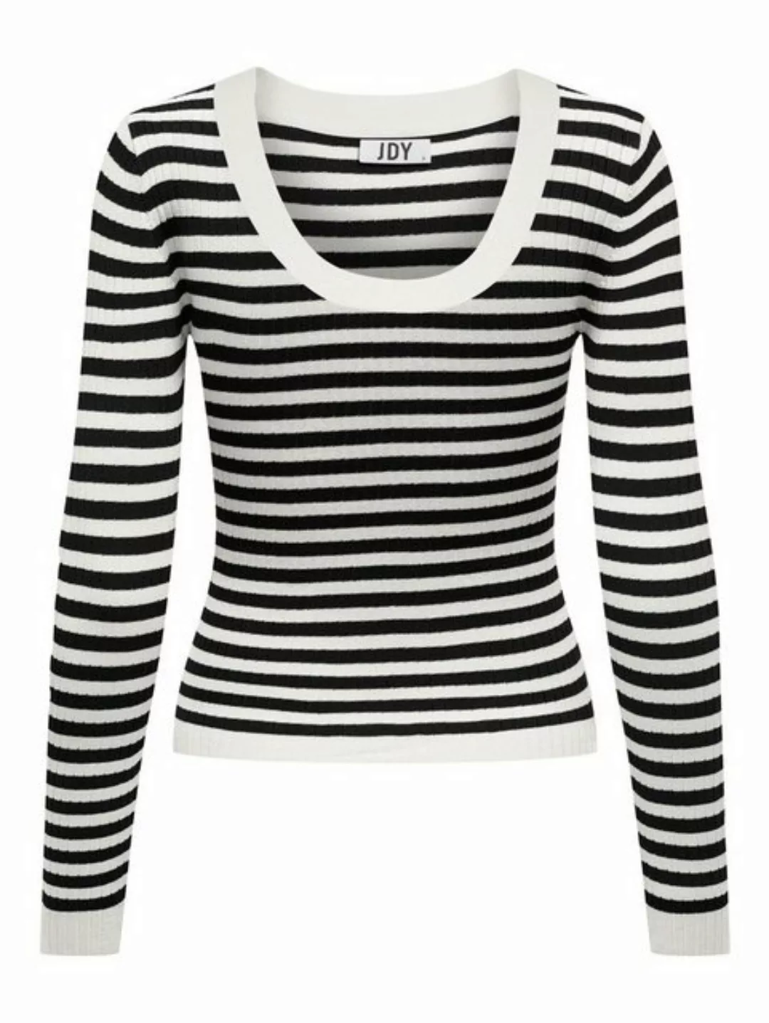 JACQUELINE de YONG Strickpullover Dünnes Rippstrick Langarm Shirt Basic Lon günstig online kaufen