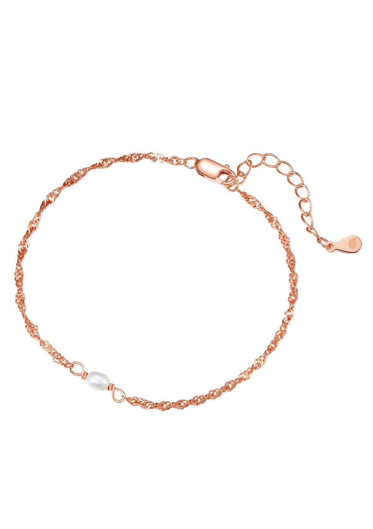 Hey Happiness Perlenarmband Damen Silber 925, günstig online kaufen