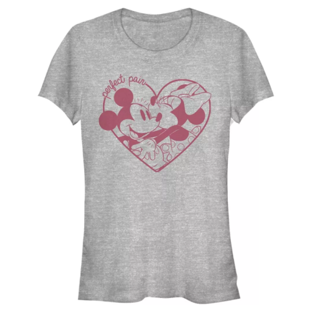 Disney - Micky Maus - Micky & Minnie Perfect Pair - Frauen T-Shirt günstig online kaufen