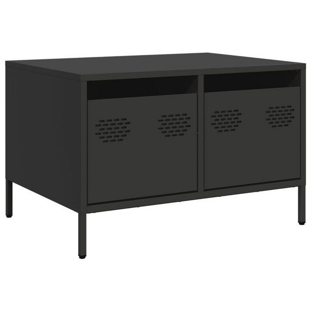 vidaXL TV-Schrank TV-Schrank Schwarz 68x50x43,5 cm Kaltgewalzter Stahl (1-S günstig online kaufen