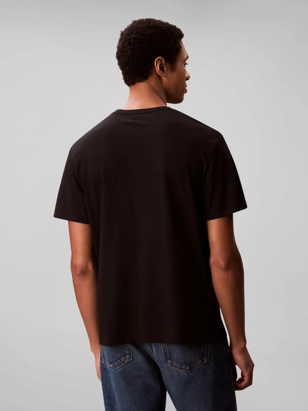 Calvin Klein T-Shirt "SS 20S EU CALVIN CURSIVE GRAPHIC", Mit Rundhalsaussch günstig online kaufen
