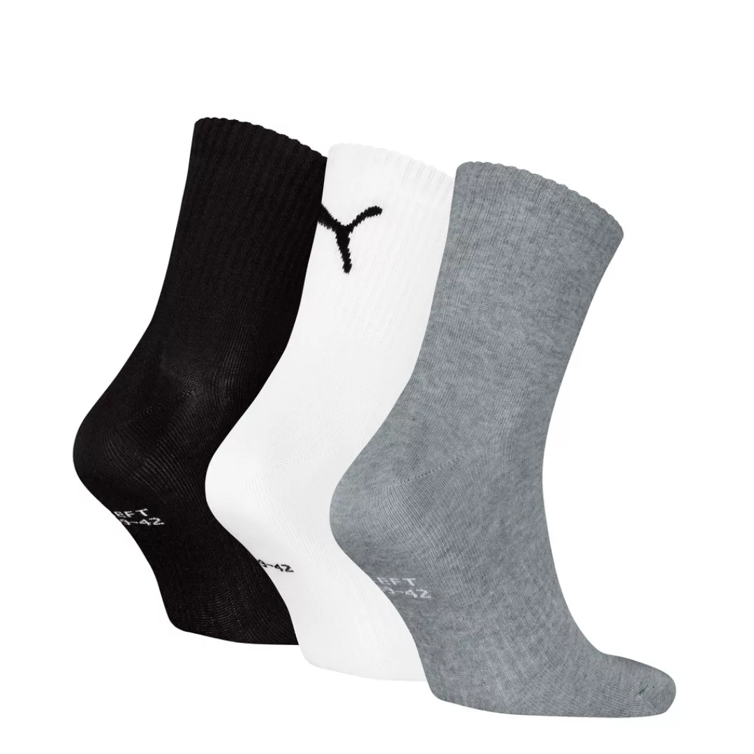 PUMA Socken, (3 Paar, 3er Pack), mit mehreren Logos günstig online kaufen