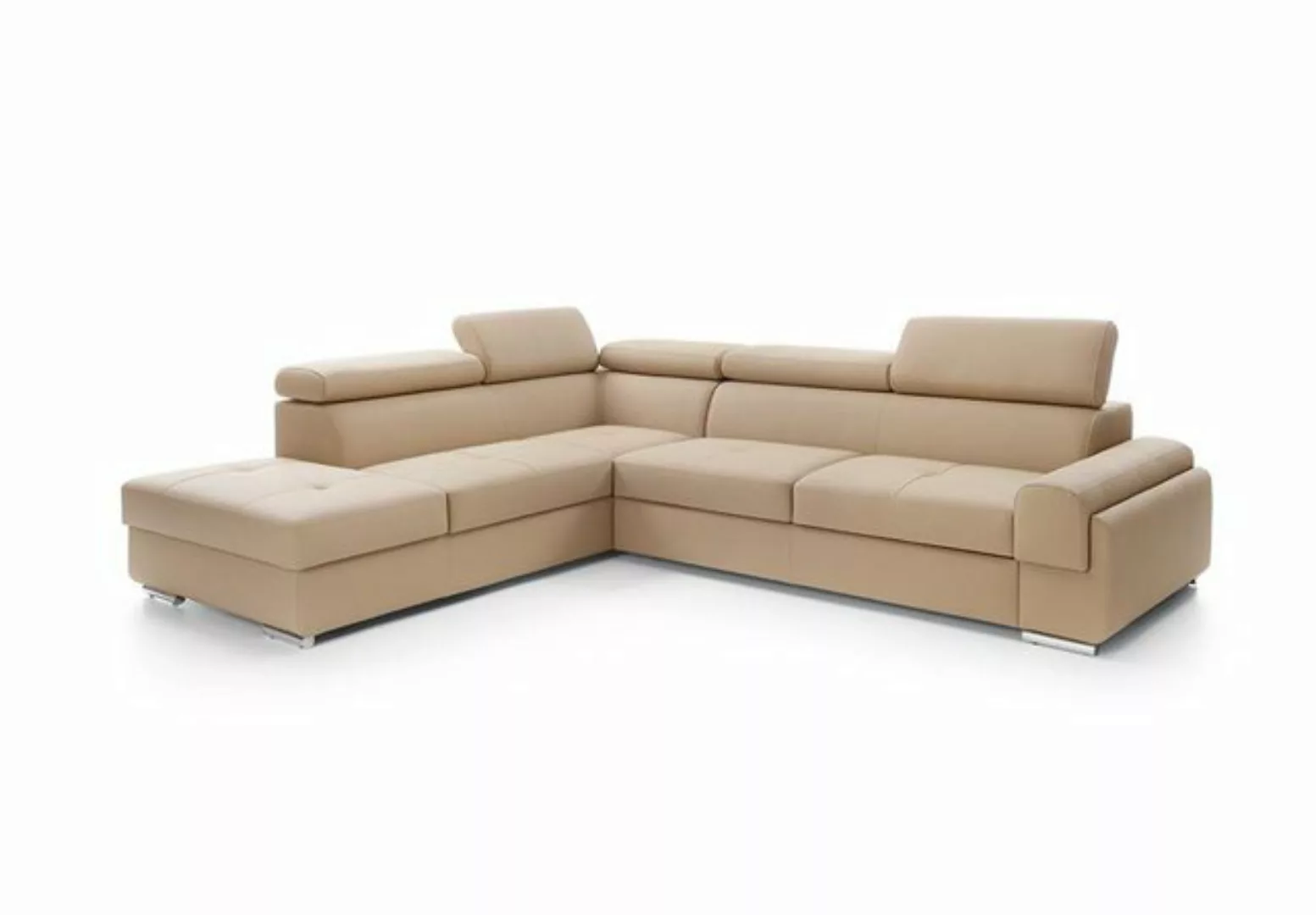 Xlmoebel Ecksofa Neu L-förmige Wohnlandschaft mit Eckcouch und Bettkasten i günstig online kaufen