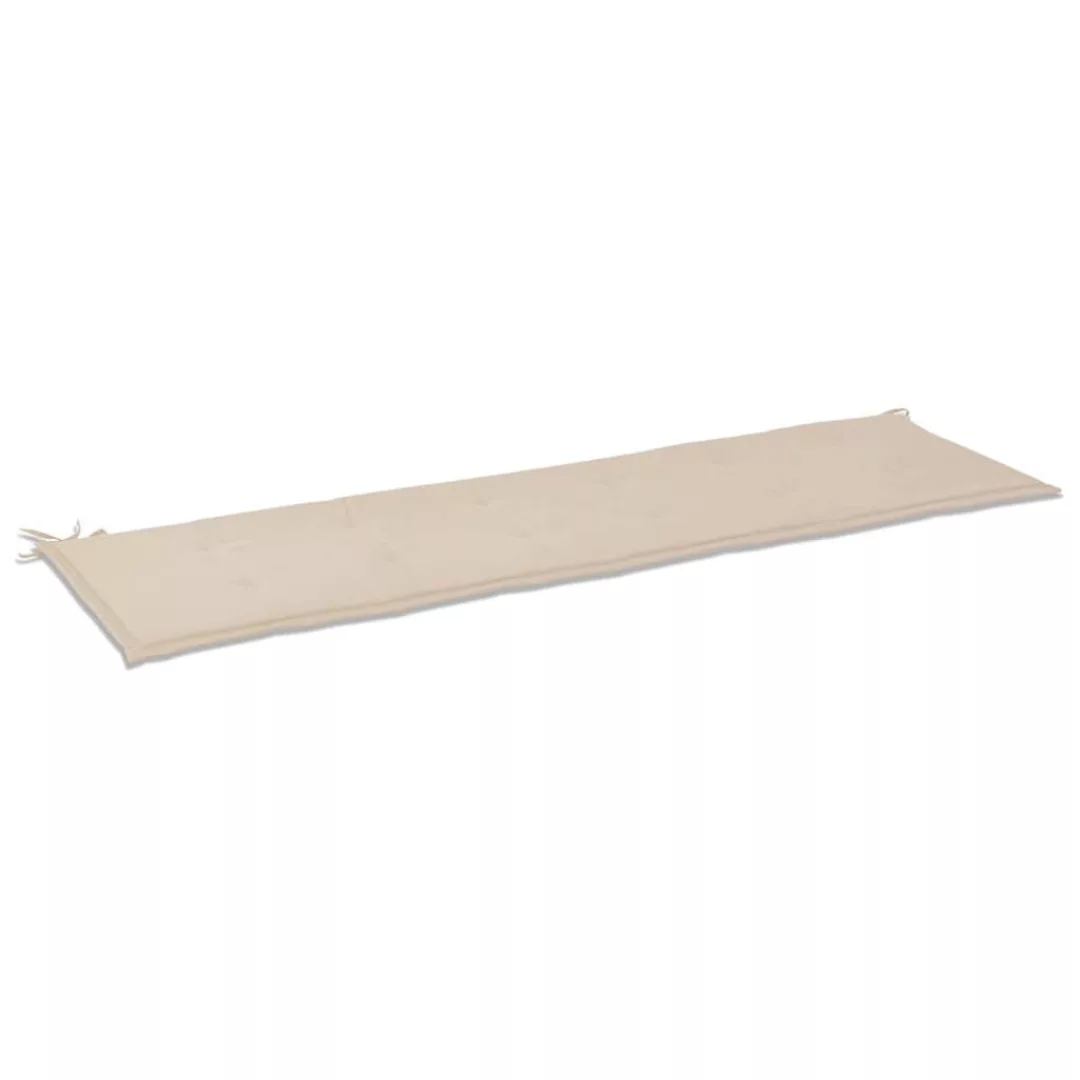 Gartenbank-auflage Creme 180x50x4 Cm günstig online kaufen