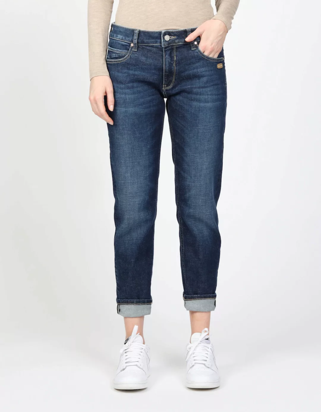 GANG Boyfriend-Jeans "94NADIA", 5-Pocket Style mit Reißverschluss und Knopf günstig online kaufen