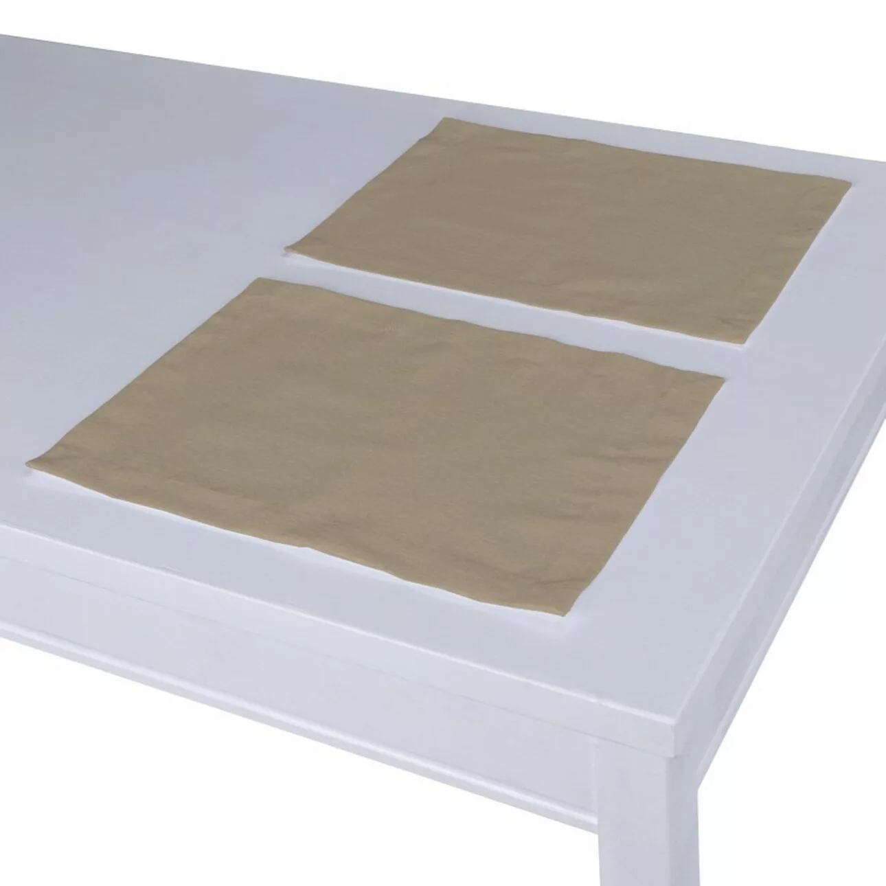 Tischset 2 Stck., hellbraun, 30 x 40 cm, Quadro (136-09) günstig online kaufen