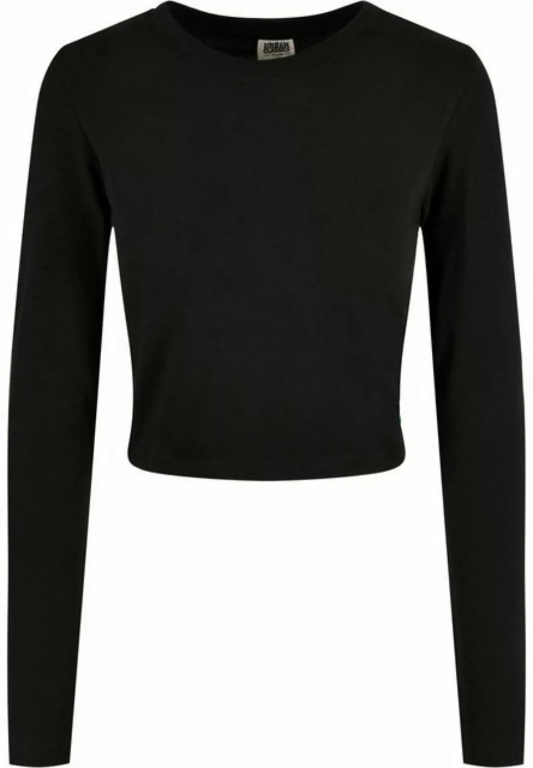 URBAN CLASSICS Langarmshirt Urban Classics Damen Ladies Organic Cropped Lon günstig online kaufen