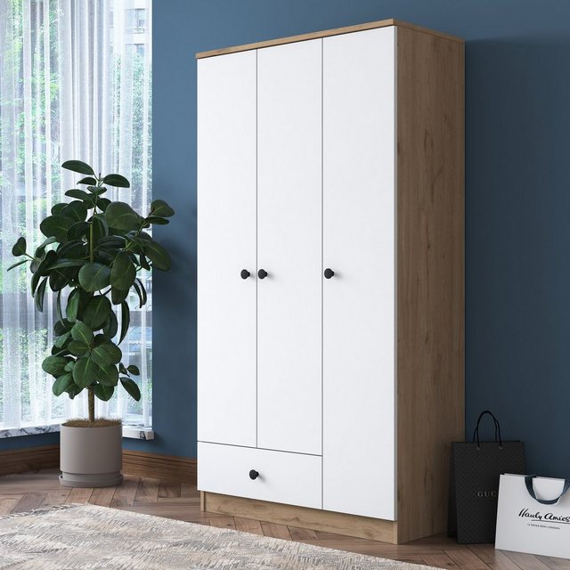 Skye Decor Kleiderschrank BA117 RAN, Kleiderschränke, 170x90x42,5 cm günstig online kaufen