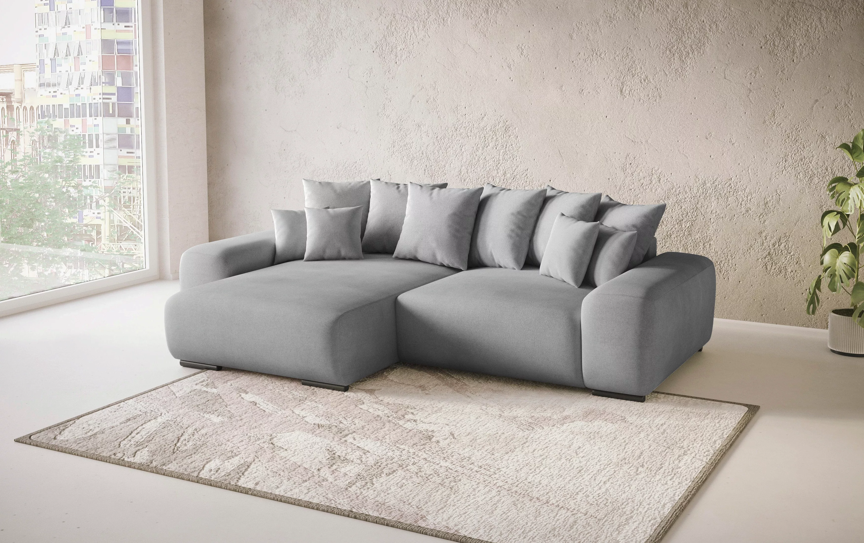 Mr. Couch Polsterecke »Sundance, L-Form«, Dauerschläfer mit Bett, Bettkaste günstig online kaufen