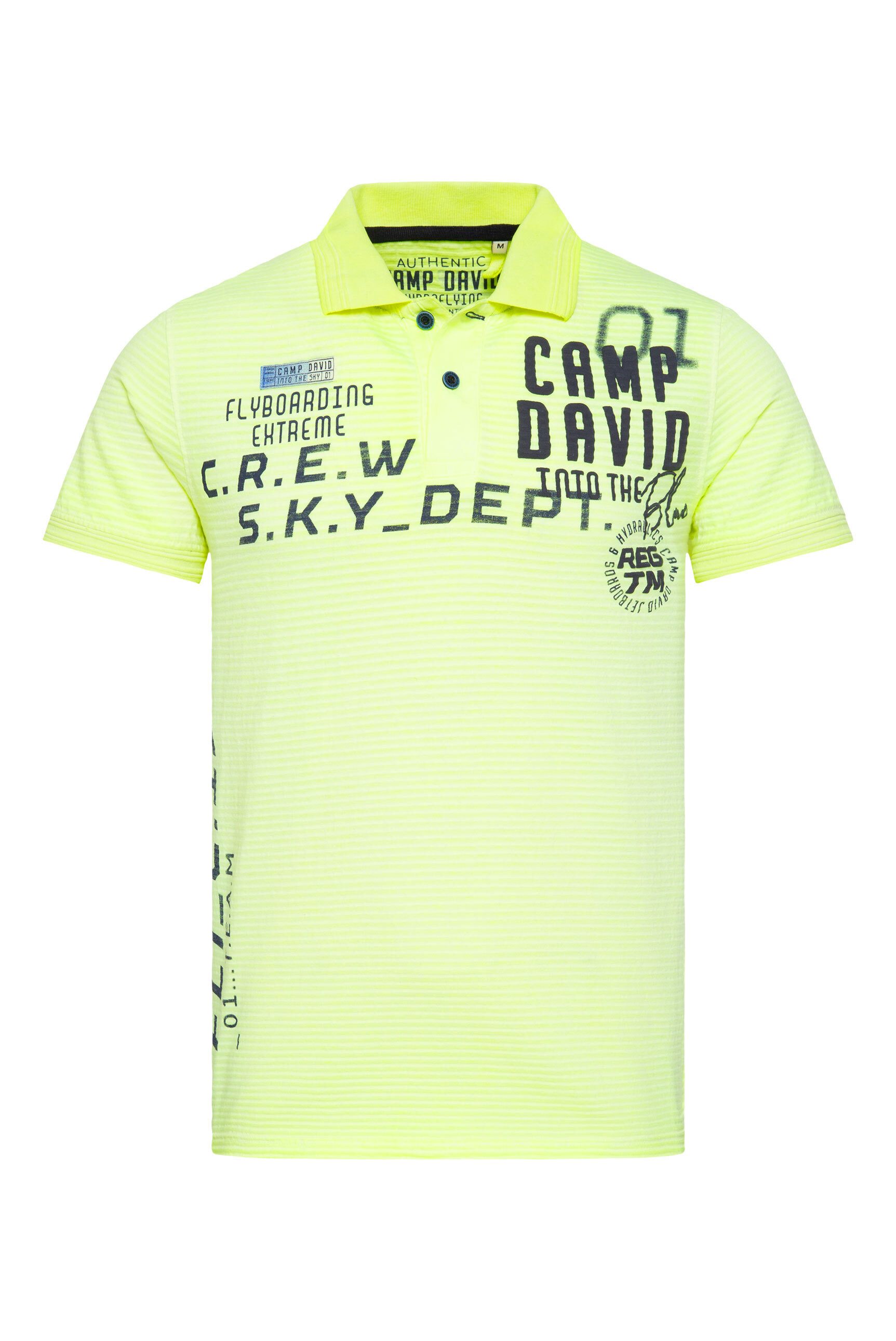 CAMP DAVID Poloshirt, aus Baumwolle günstig online kaufen