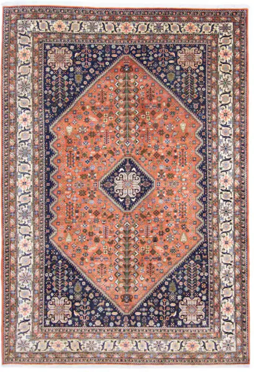 morgenland Wollteppich »Abadeh Medaillon Ruggine 322 x 212 cm«, rechteckig günstig online kaufen