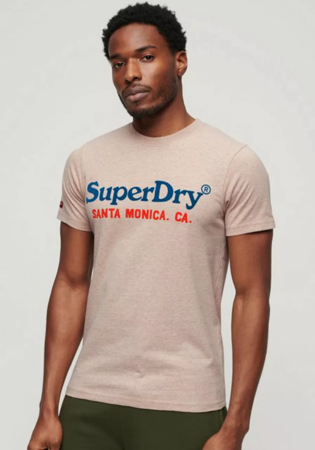 Superdry Kurzarmshirt SD-VENUE DUO LOGO T SHIRT günstig online kaufen