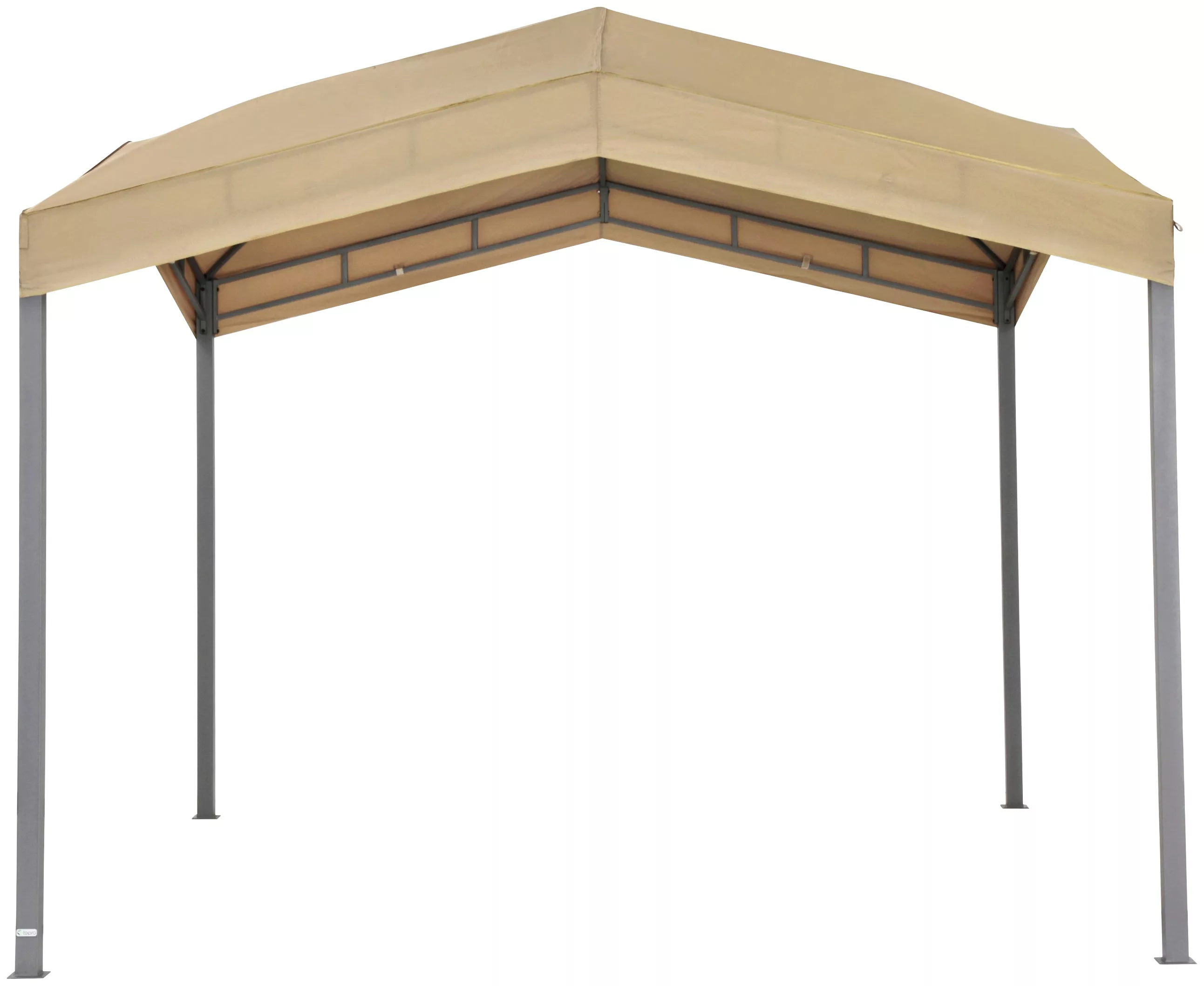 Tepro Pavillon-Ersatzdach "für Pavillon Marabo, grau", BxT: 305x305 cm günstig online kaufen