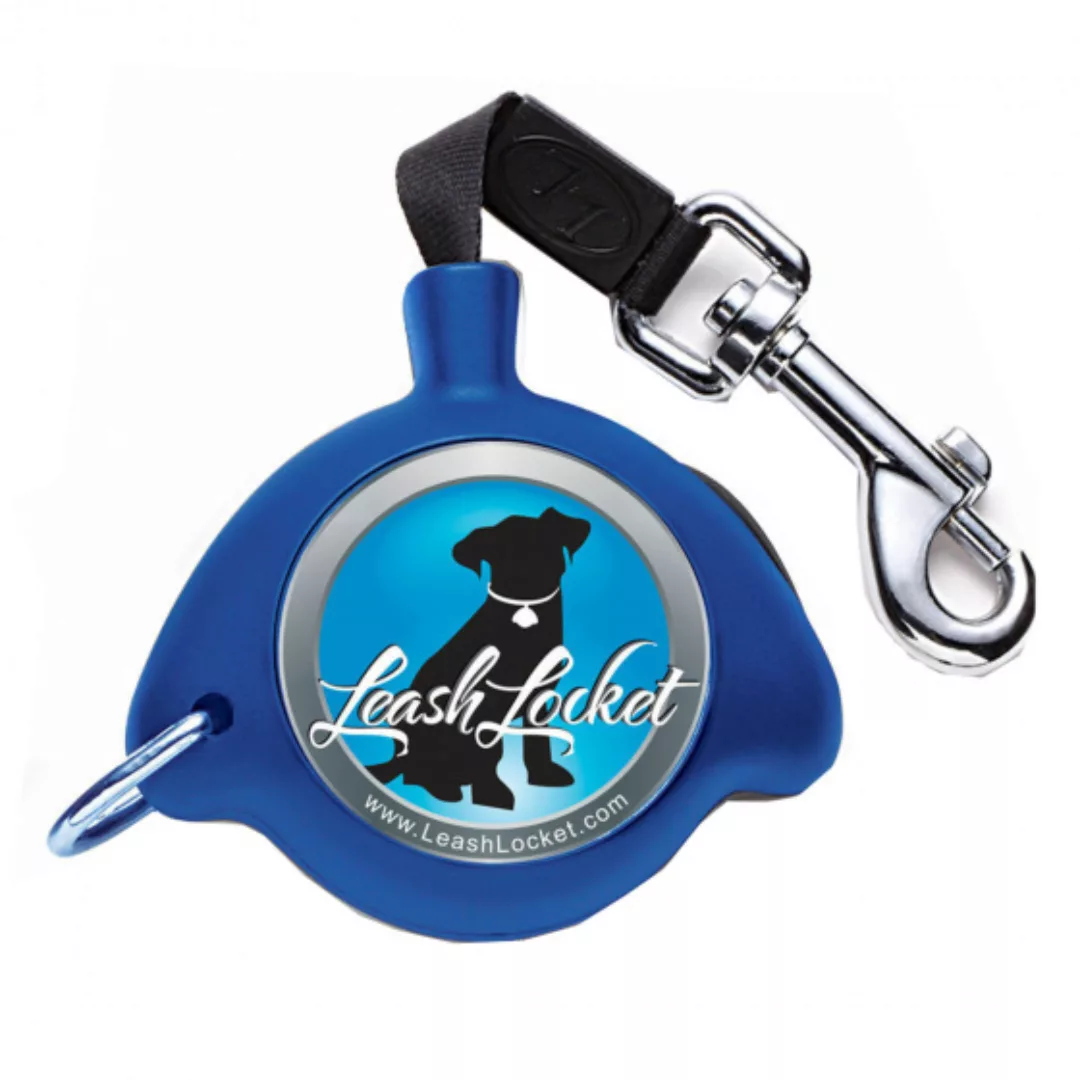 Hundeleine Leashlocket Nylon Blau Größe S günstig online kaufen