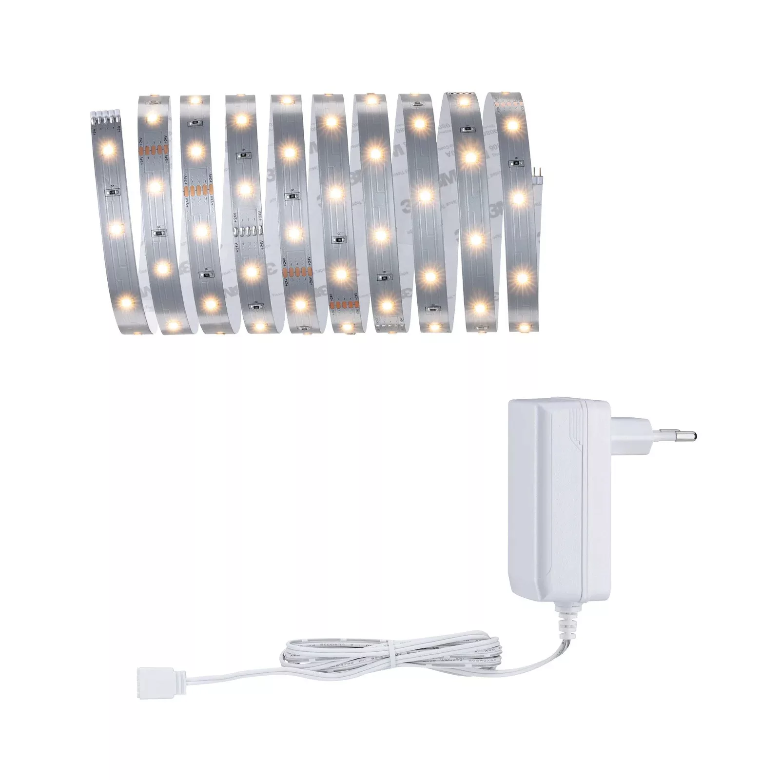 LED Strip MaxLED Starterset in Silber 12W 900lm 2700K 3000mm günstig online kaufen