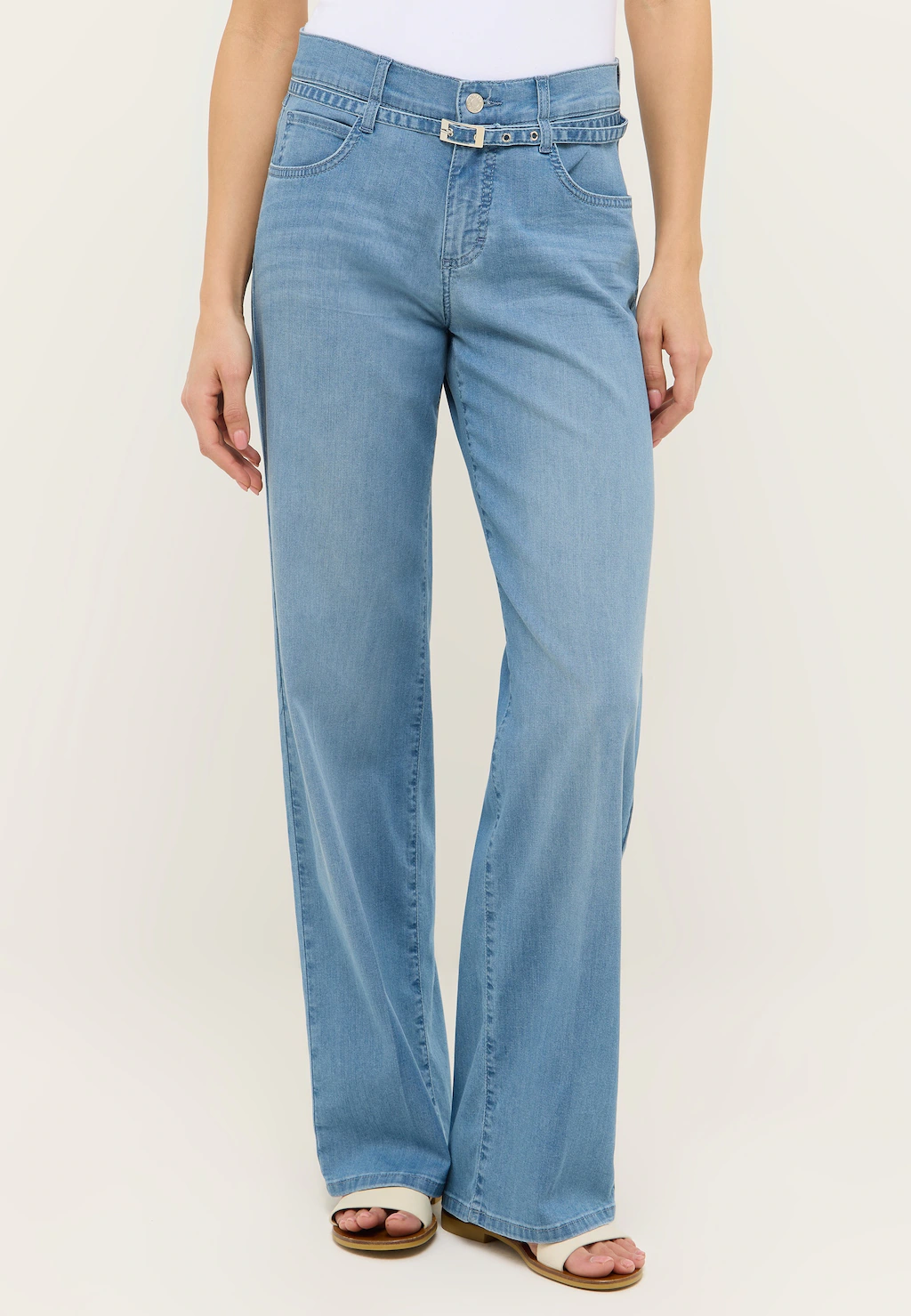 ANGELS Relax-fit-Jeans "LIZ BELT", mit integriertem Gürtel günstig online kaufen