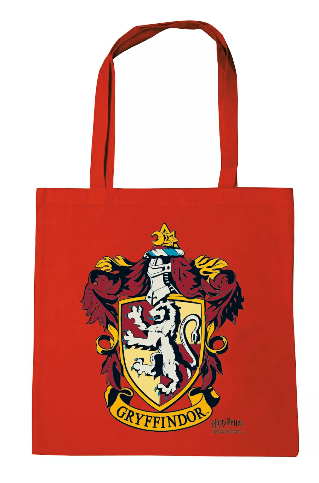 LOGOSHIRT Henkeltasche "Baumwolltasche Gryffindor", mit langen Tragegriffen günstig online kaufen