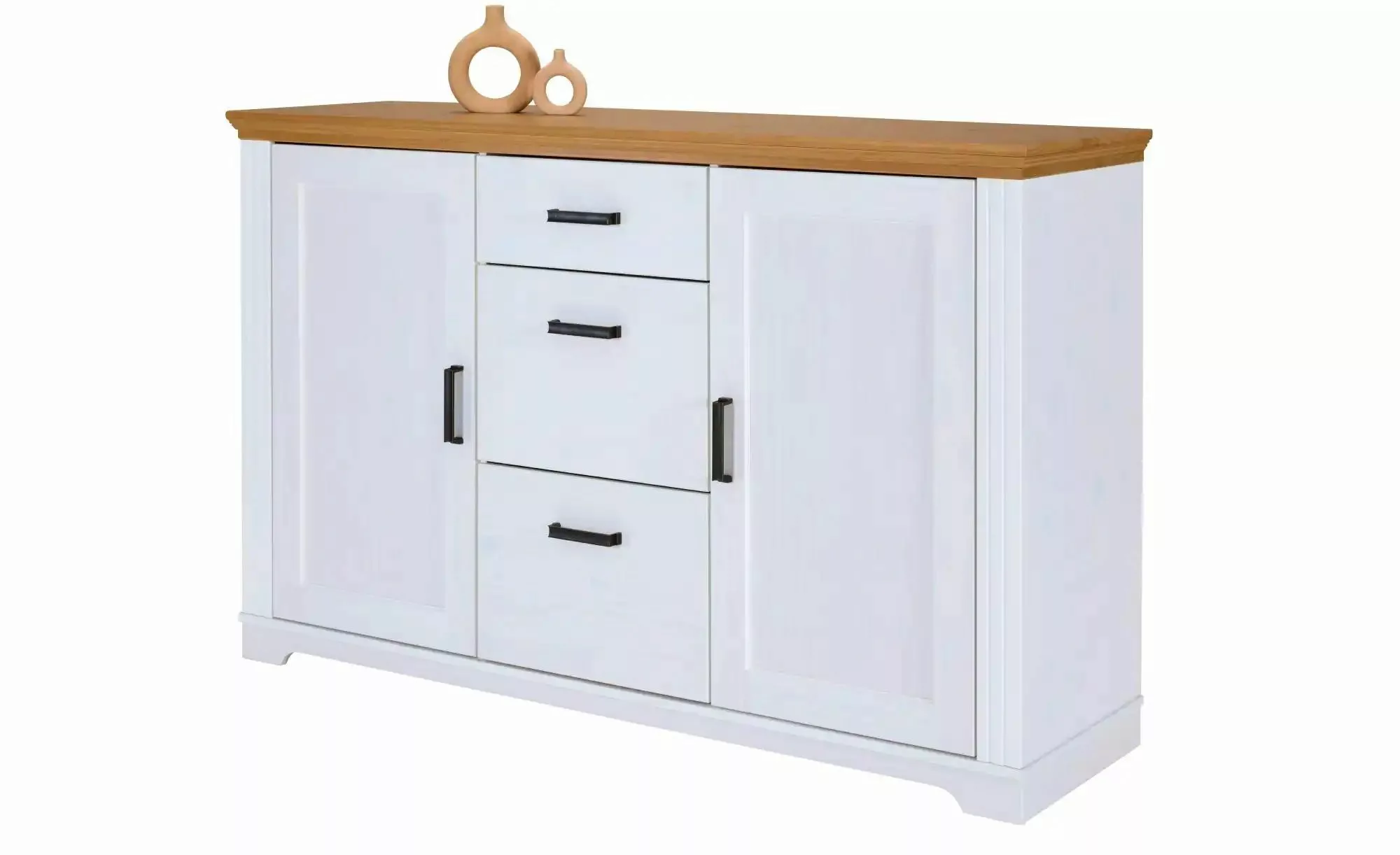 Sideboard   ¦ weiß ¦ Maße (cm): B: 166,4 H: 104 Kommoden & Sideboards > Sid günstig online kaufen