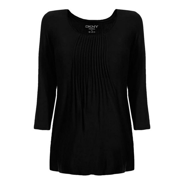 DKNY Pyjamaoberteil T-Shirt 3/4 Sleeve mit origineller Raffung günstig online kaufen