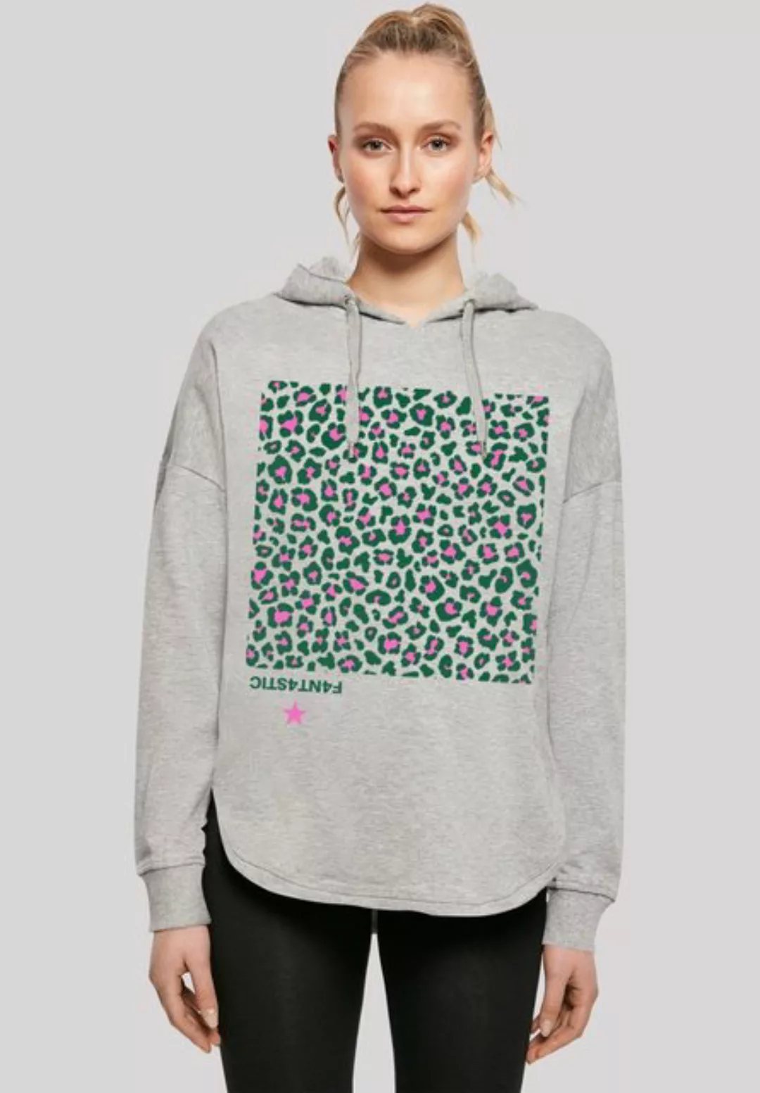 F4NT4STIC Kapuzenpullover "Leo Grün", Print günstig online kaufen