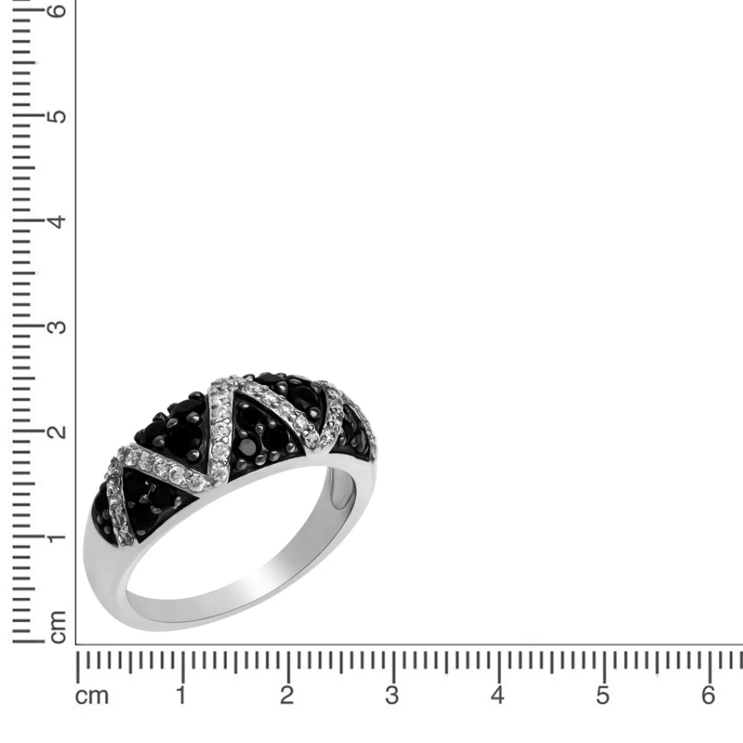 CELESTA Fingerring »925 Sterling Silber rhodiniert« günstig online kaufen