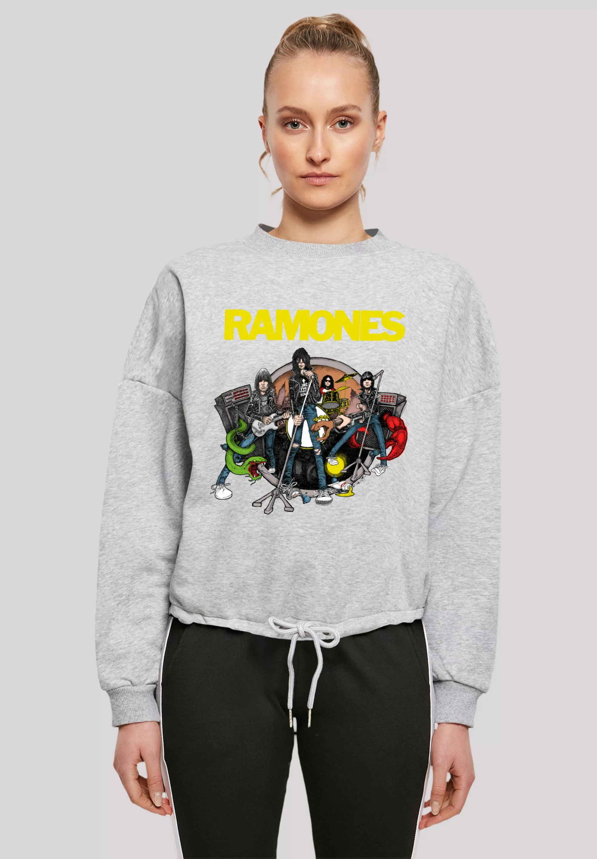 F4NT4STIC Sweatshirt "Ramones Rock Musik Band Road To Ruin" günstig online kaufen