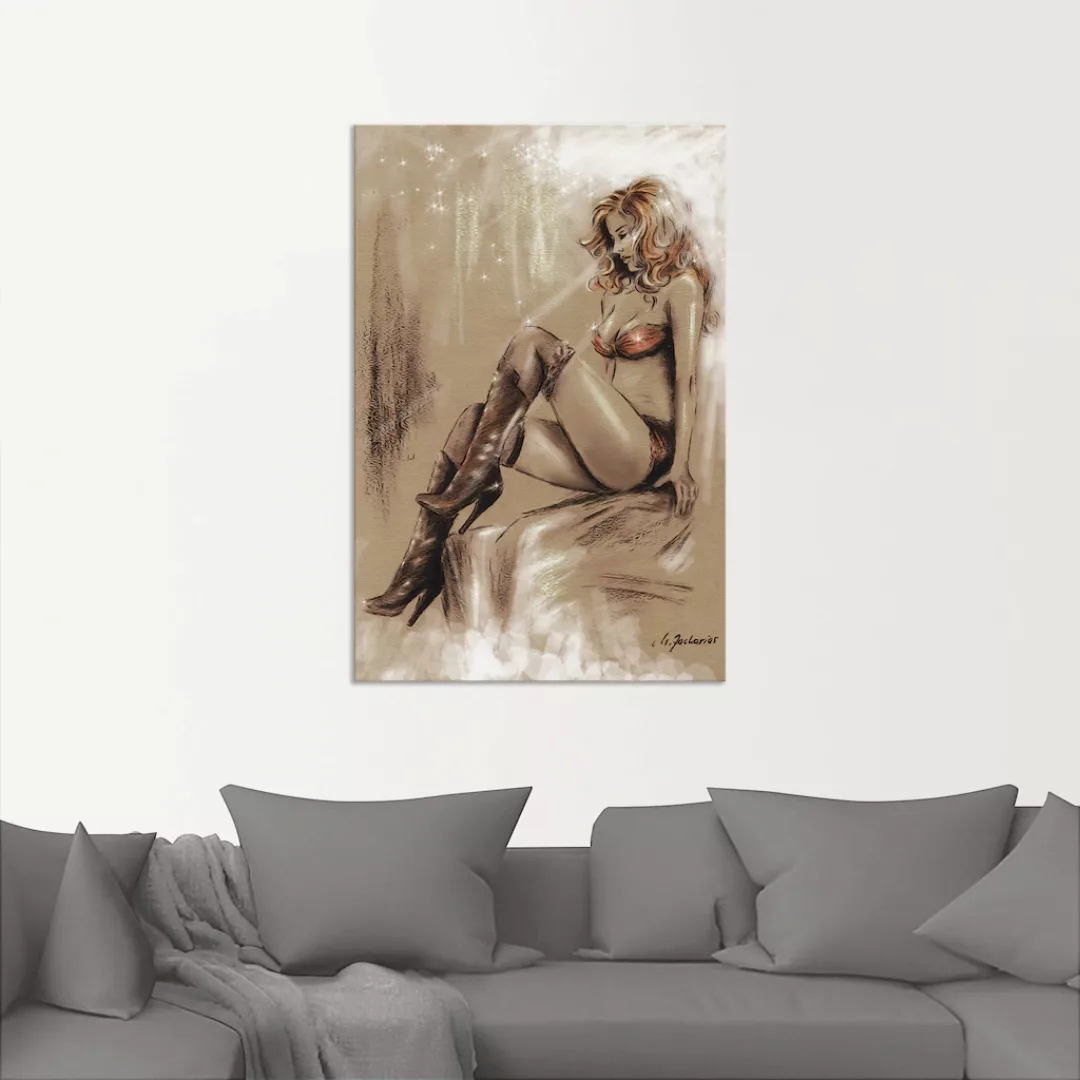 Artland Wandbild "High heels im Licht", Frau, (1 St.), als Alubild, Outdoor günstig online kaufen