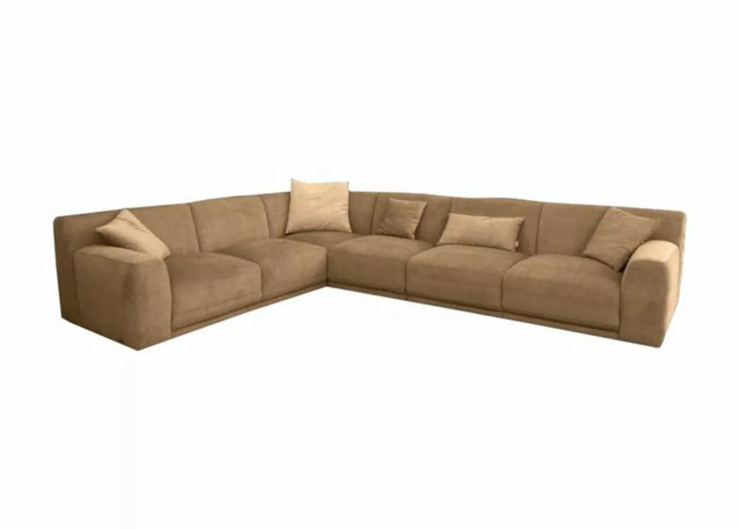 JVmoebel Ecksofa, Ecksofa LForm Desing Couch Textil Stoff Wohnlandschaft So günstig online kaufen