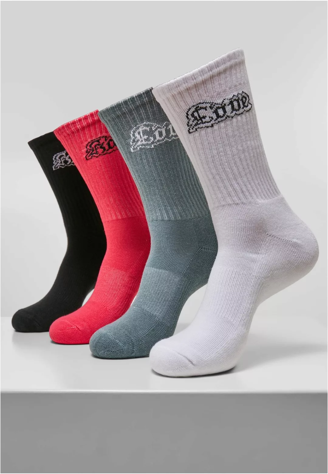 MisterTee Basicsocken "MisterTee Socken Socks 4-Pack", (1 Paar) günstig online kaufen