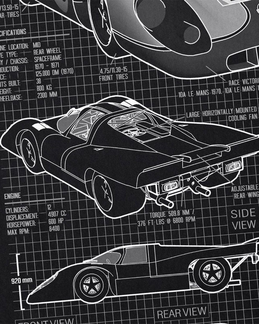 style3 T-Shirt 97K Le Mans 24stunden günstig online kaufen