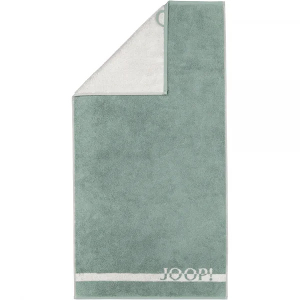 JOOP! Handtücher Split Doubleface 1712 - Farbe: Pinie - 47 - Handtuch 50x10 günstig online kaufen