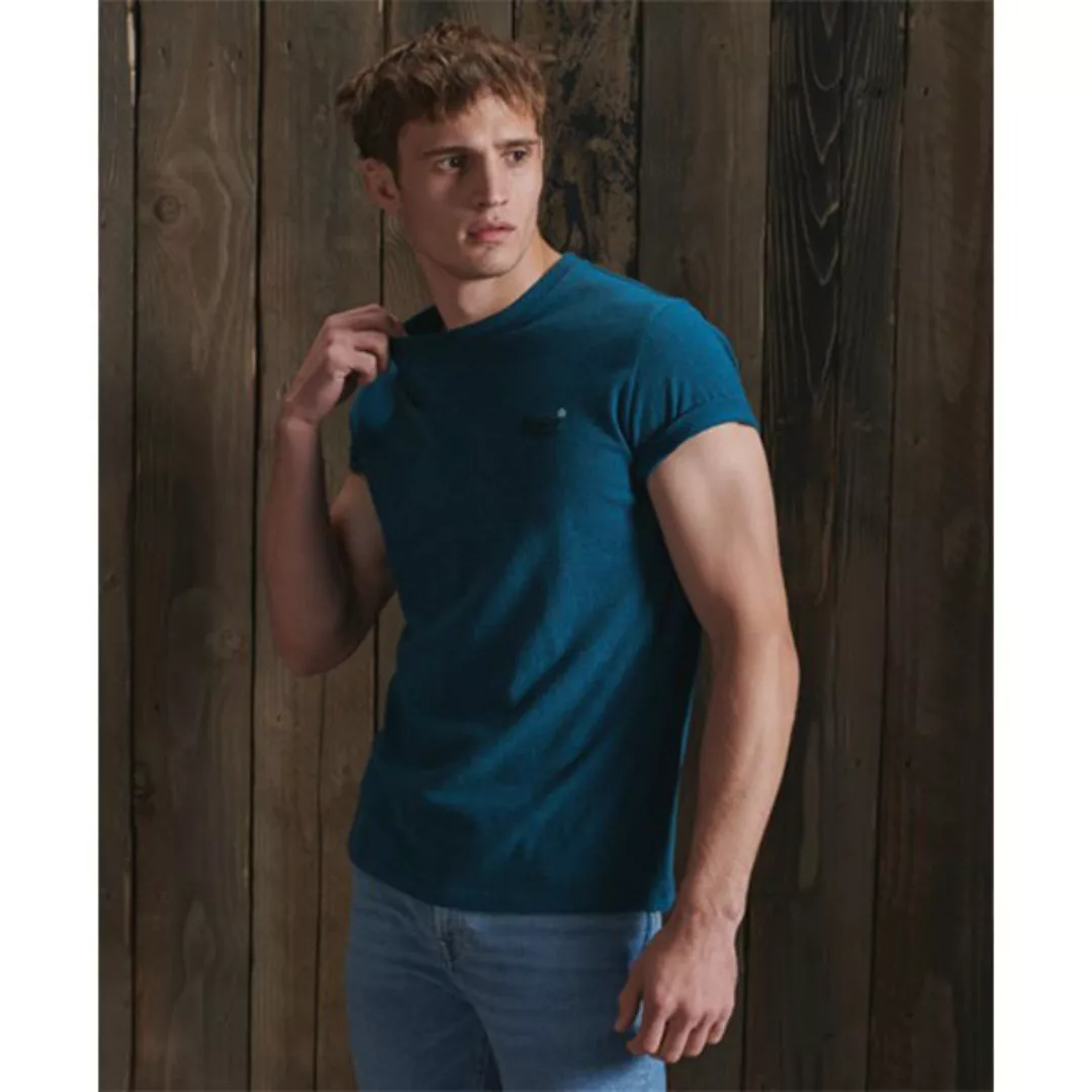 Superdry Orange Label Vintage Embroidered Kurzarm T-shirt S Ketion Blue Mar günstig online kaufen