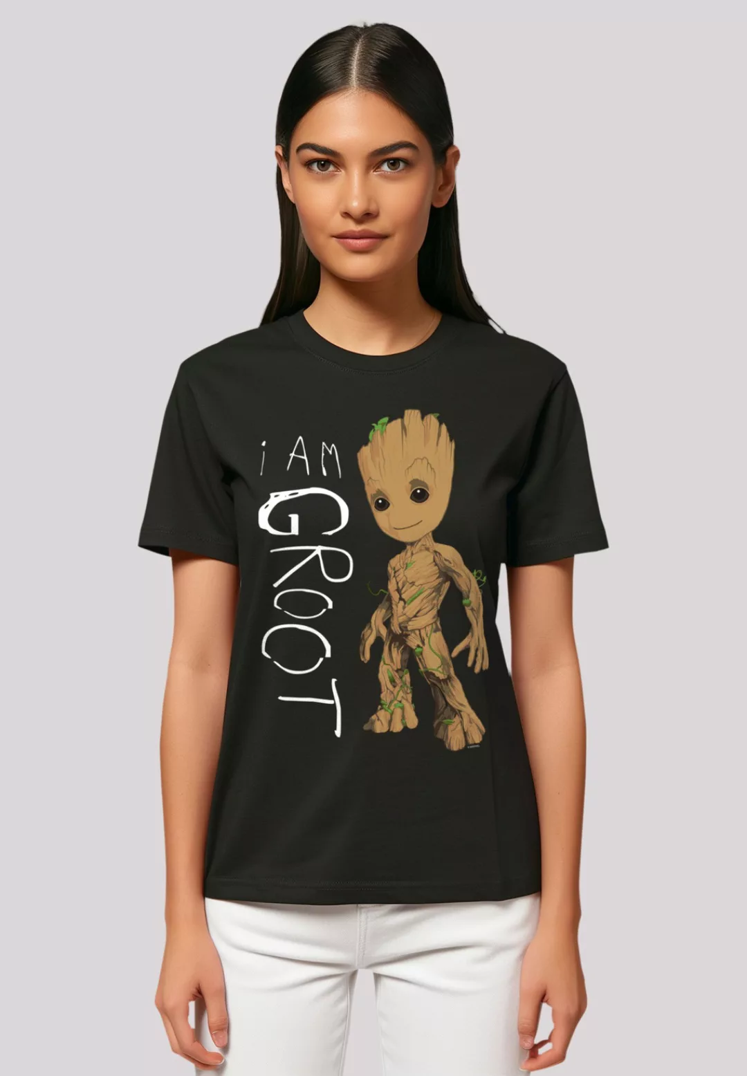 F4NT4STIC T-Shirt "Marvel Guardians of the Galaxy I am Groot", Premium Qual günstig online kaufen