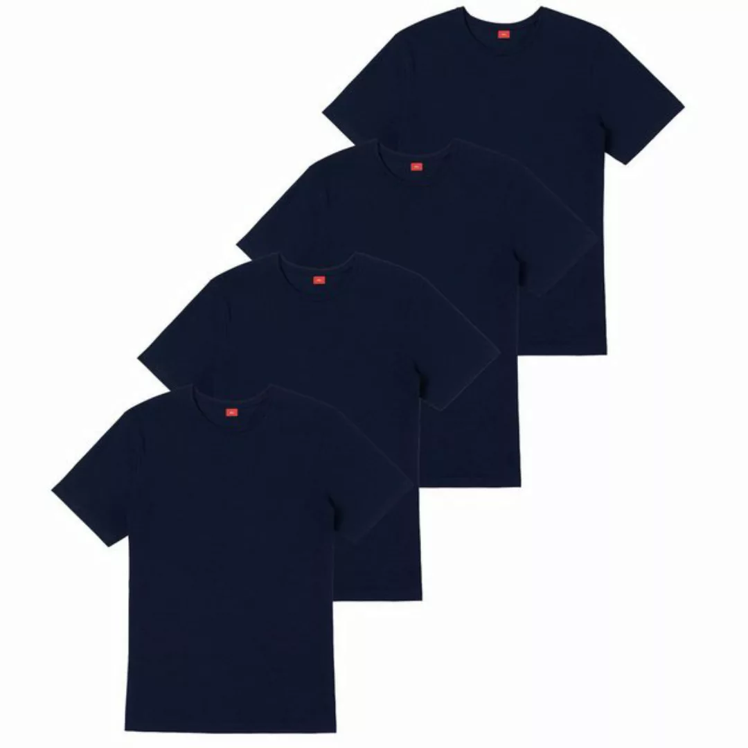 s.Oliver T-Shirt Basic (4-tlg) Basic mit Rundhals-Ausschnitt im 4er Pack günstig online kaufen