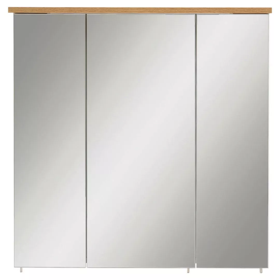 Schildmeyer Spiegelschrank "Profil", Breite 70 cm, 3-türig, LED-Beleuchtung günstig online kaufen