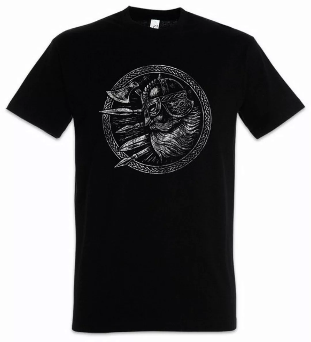 Urban Backwoods Print-Shirt Viking II Herren T-Shirt Walhalla Wikinger Thor günstig online kaufen