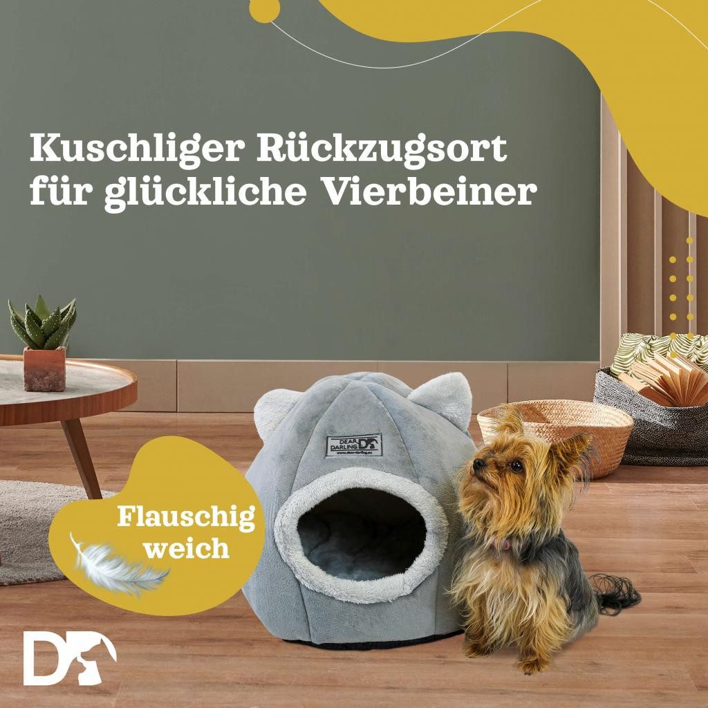 Dear Darling Tierbett DD-03GRM Luxus Katzenkorb günstig online kaufen
