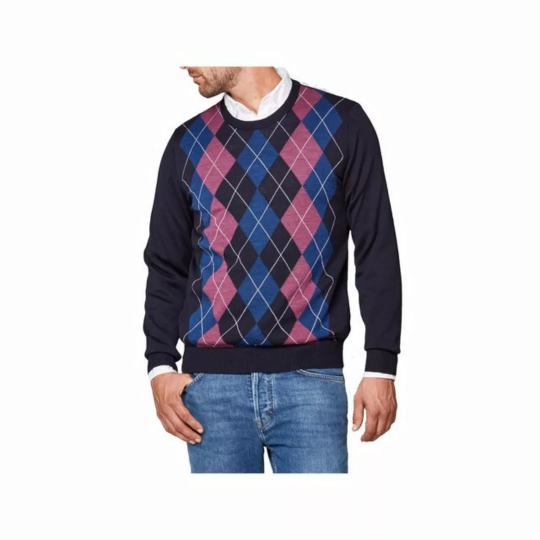 MAERZ Muenchen Strickpullover blau (1-tlg) günstig online kaufen