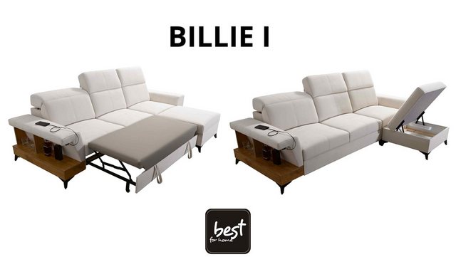 Best for Home Ecksofa Schlafunterlage und Einstreubehälter, mit Relaxfunkti günstig online kaufen