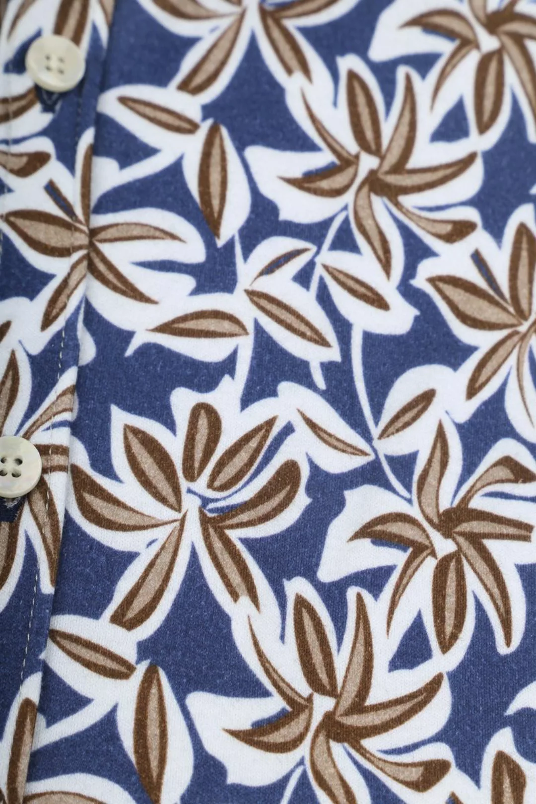 Blue Industry Short Sleeve Hemd Druck Dunkelblau - Größe 40 günstig online kaufen