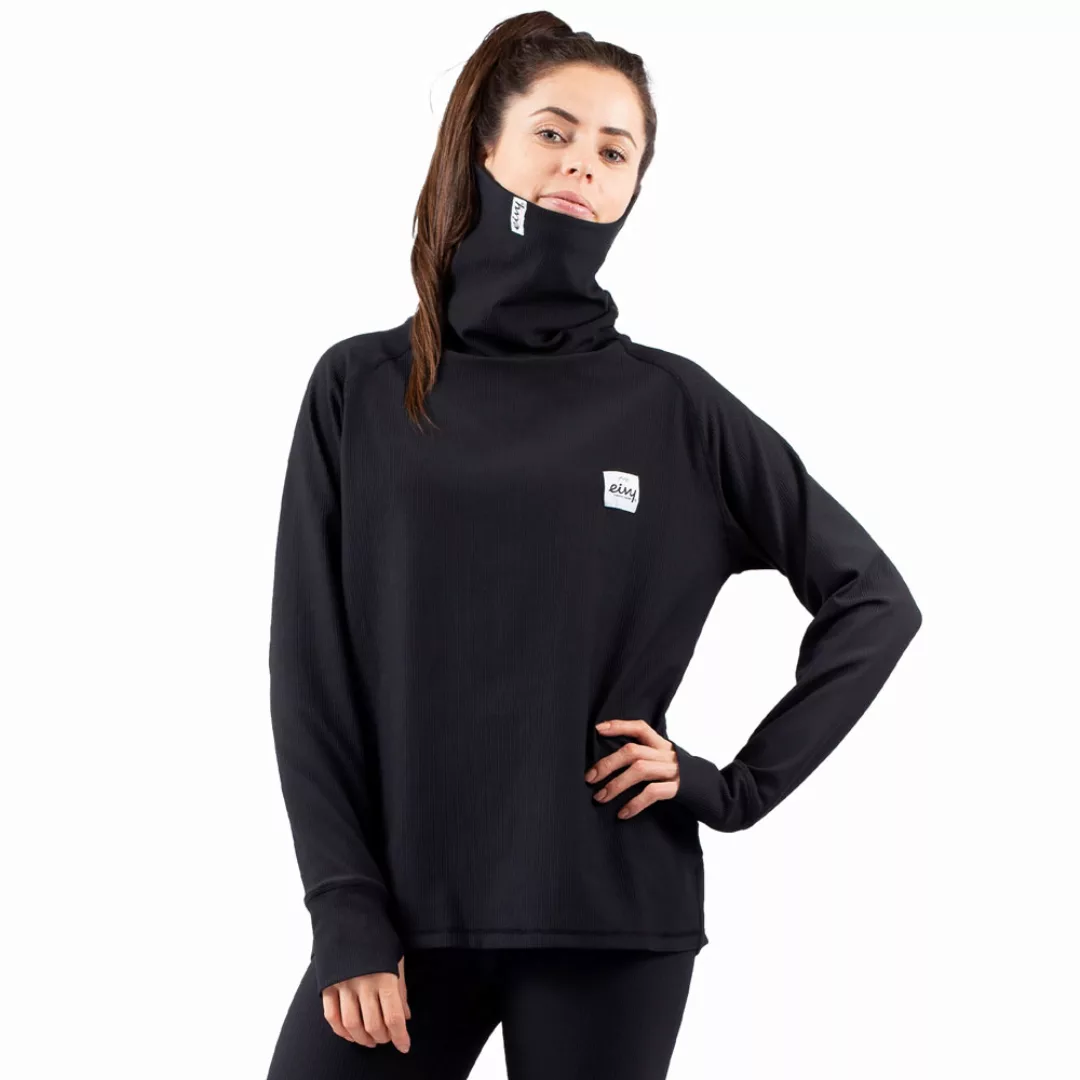 Eivy Boyfriends Fit Gaiter Rib Top Black günstig online kaufen