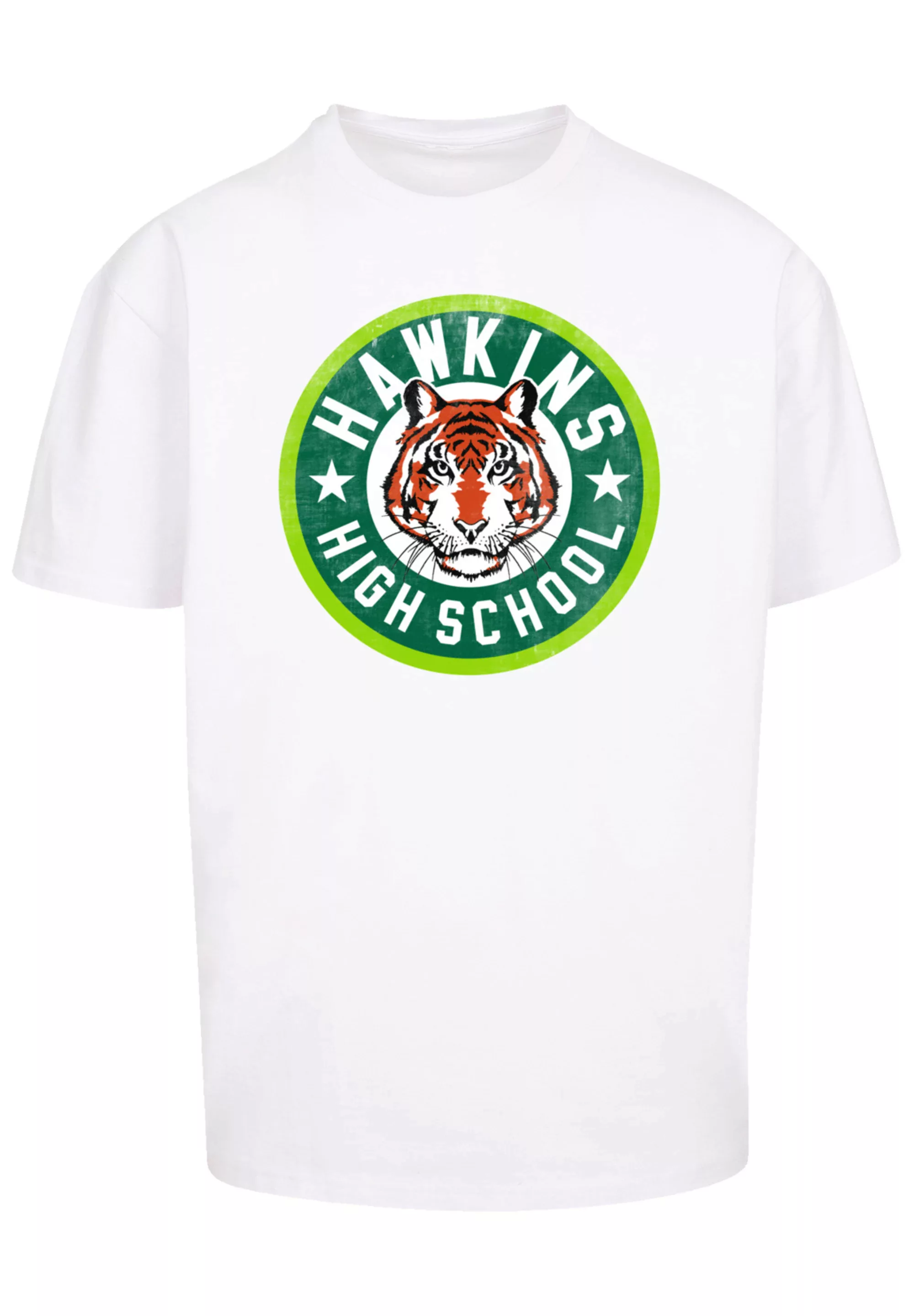 F4NT4STIC T-Shirt "Stranger Things Hawkins Tiger Circle", Premium Qualität günstig online kaufen