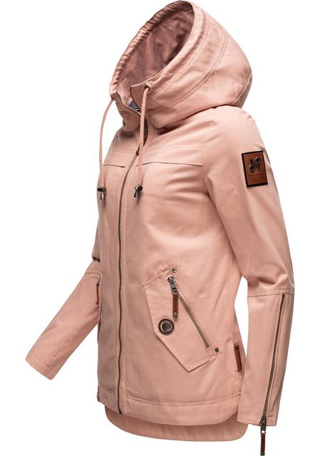 Navahoo Outdoorjacke Wekoo moderner Damen Übergangsparka aus Baumwolle mit günstig online kaufen