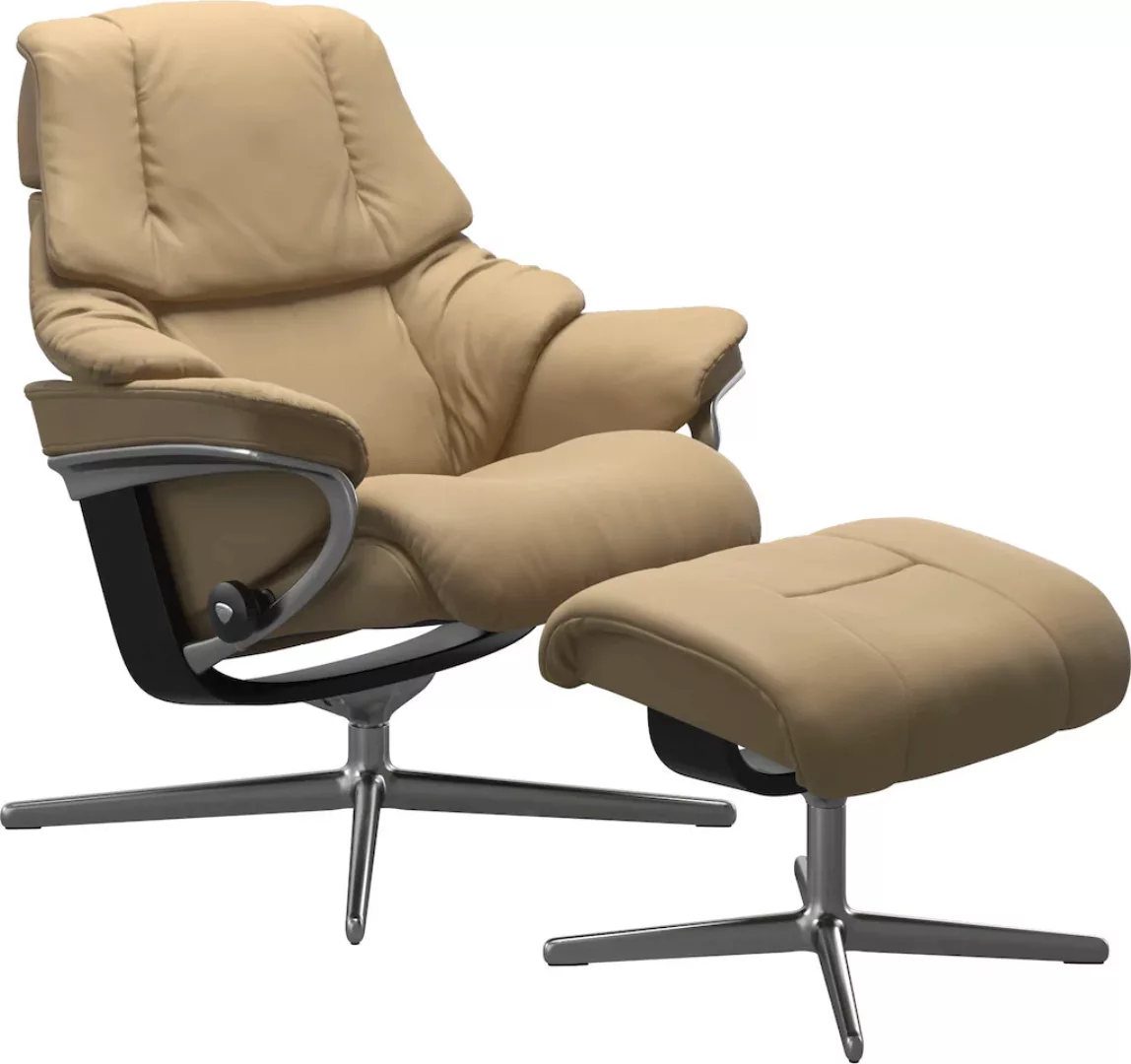 Stressless Relaxsessel "Reno", mit Cross Base, Größe S, M & L, Holzakzent S günstig online kaufen