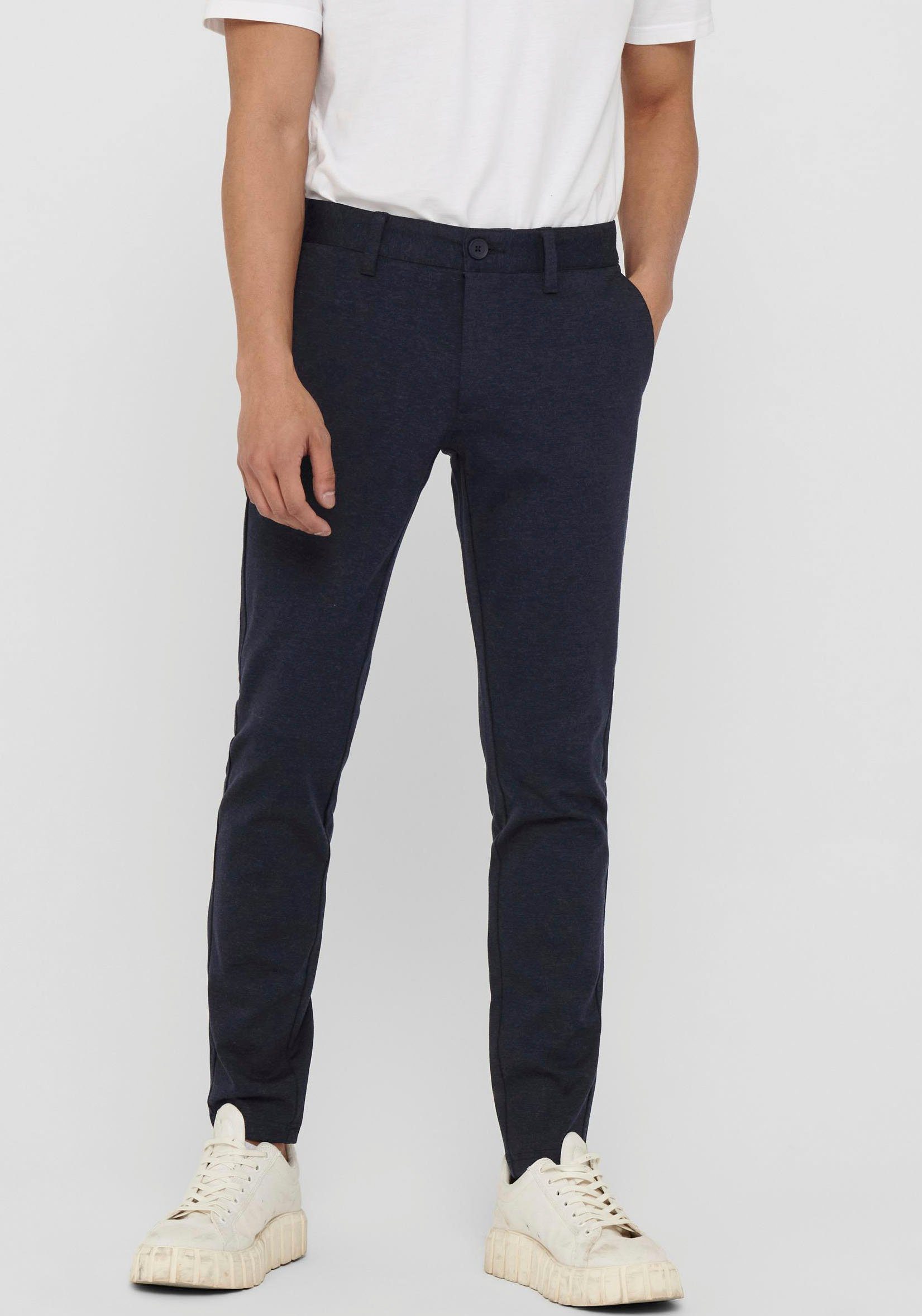 ONLY & SONS Chinohose mit geschlossenen günstig online kaufen