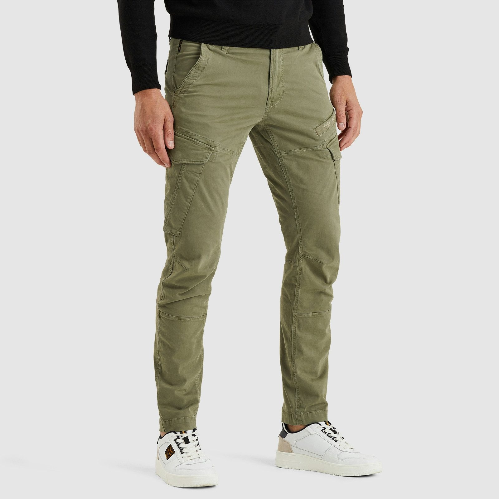 PME Legend Herren Cargohose NORDROP - Tapered Fit - Blau Beige Oliv Grün günstig online kaufen