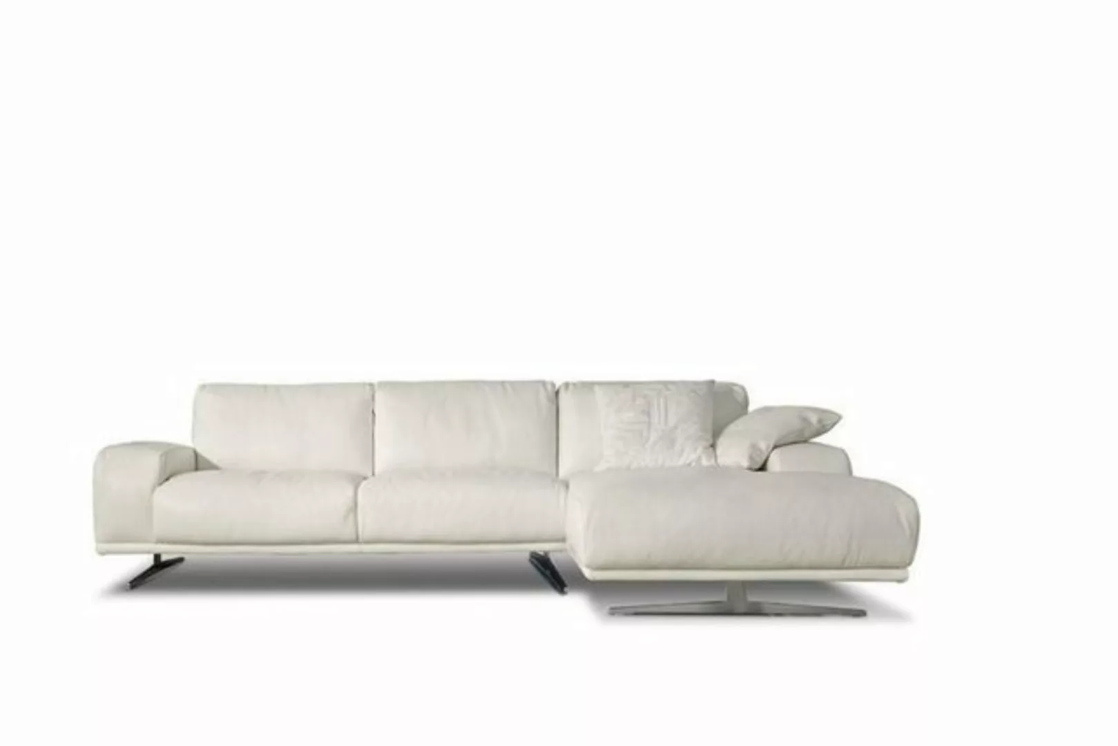 JVmoebel Ecksofa Ecksofa L Form Luxus Wohnzimmer Möbel Sofa Design Weiß Ita günstig online kaufen