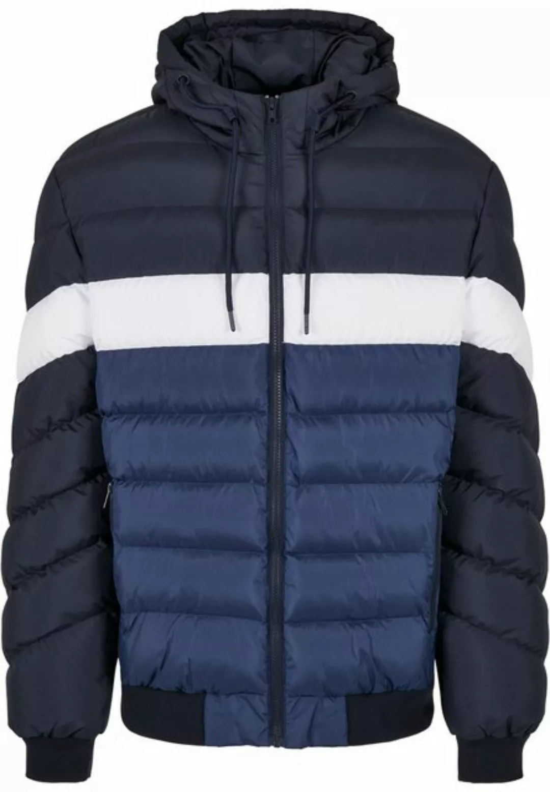 URBAN CLASSICS Winterjacke "Urban Classics Herren Colorblock Bubble Jacket" günstig online kaufen