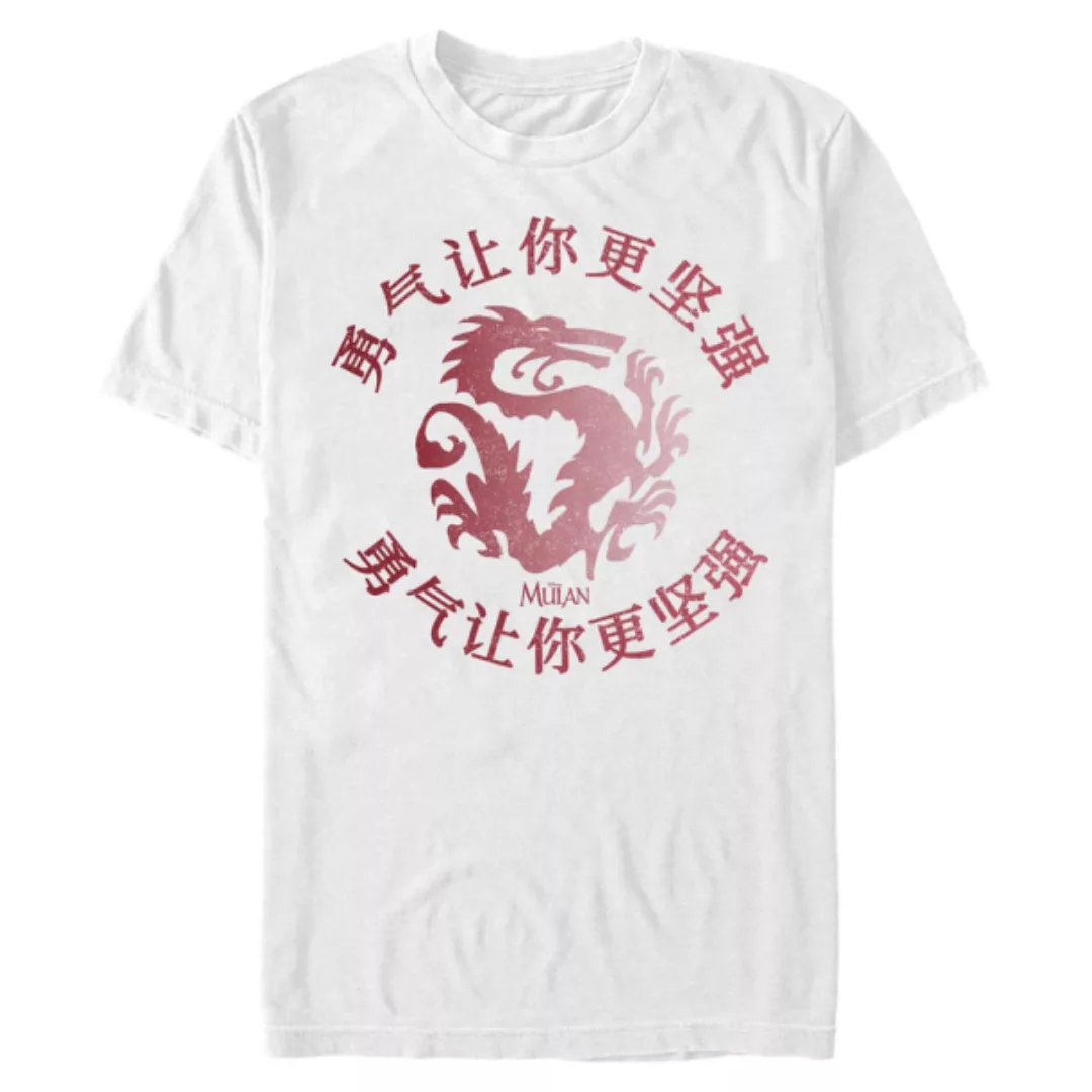 Disney - Mulan - Logo Courage - Männer T-Shirt günstig online kaufen