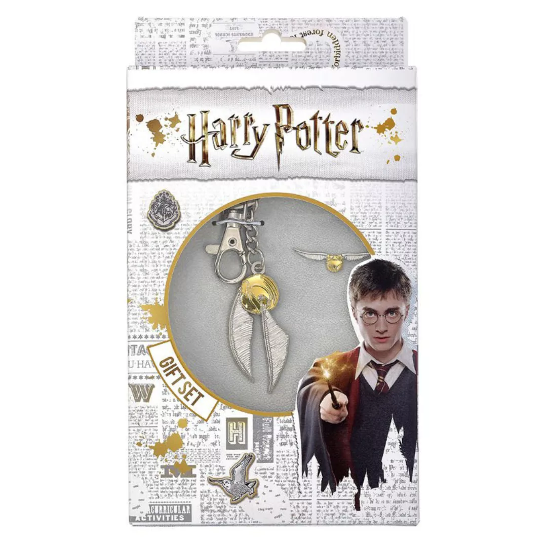 Warner Bros Harry Potter Goldener Schnatz+anstecknadel Set Schlüsselanhänge günstig online kaufen